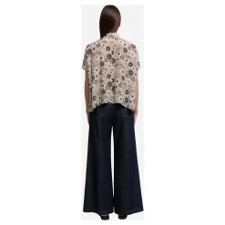 Camisa de Crêpe de Chine
