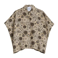 Camisa de Crêpe de Chine