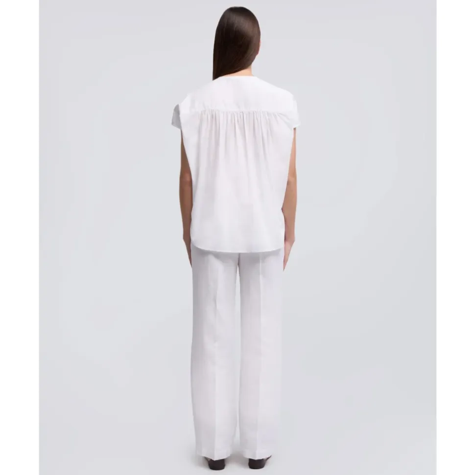 Camisa de Muselina de Algodón