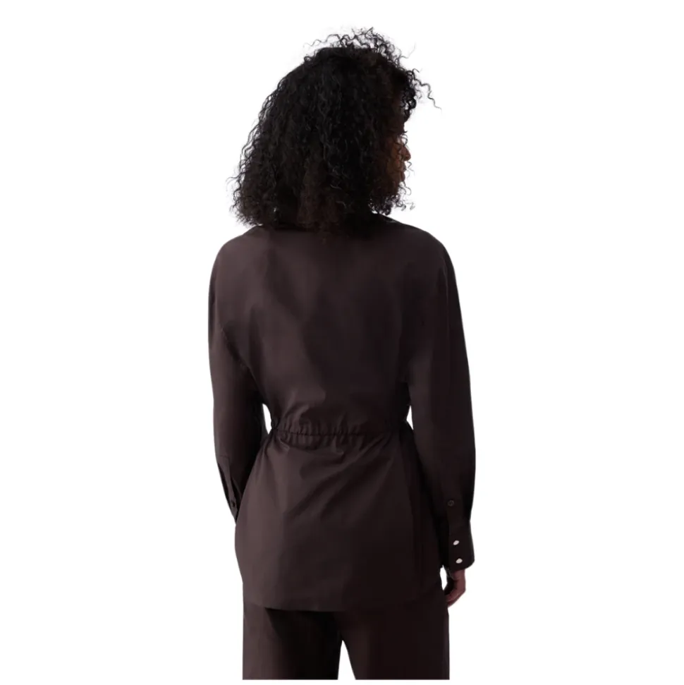 Camisa de Popelina de Algodón