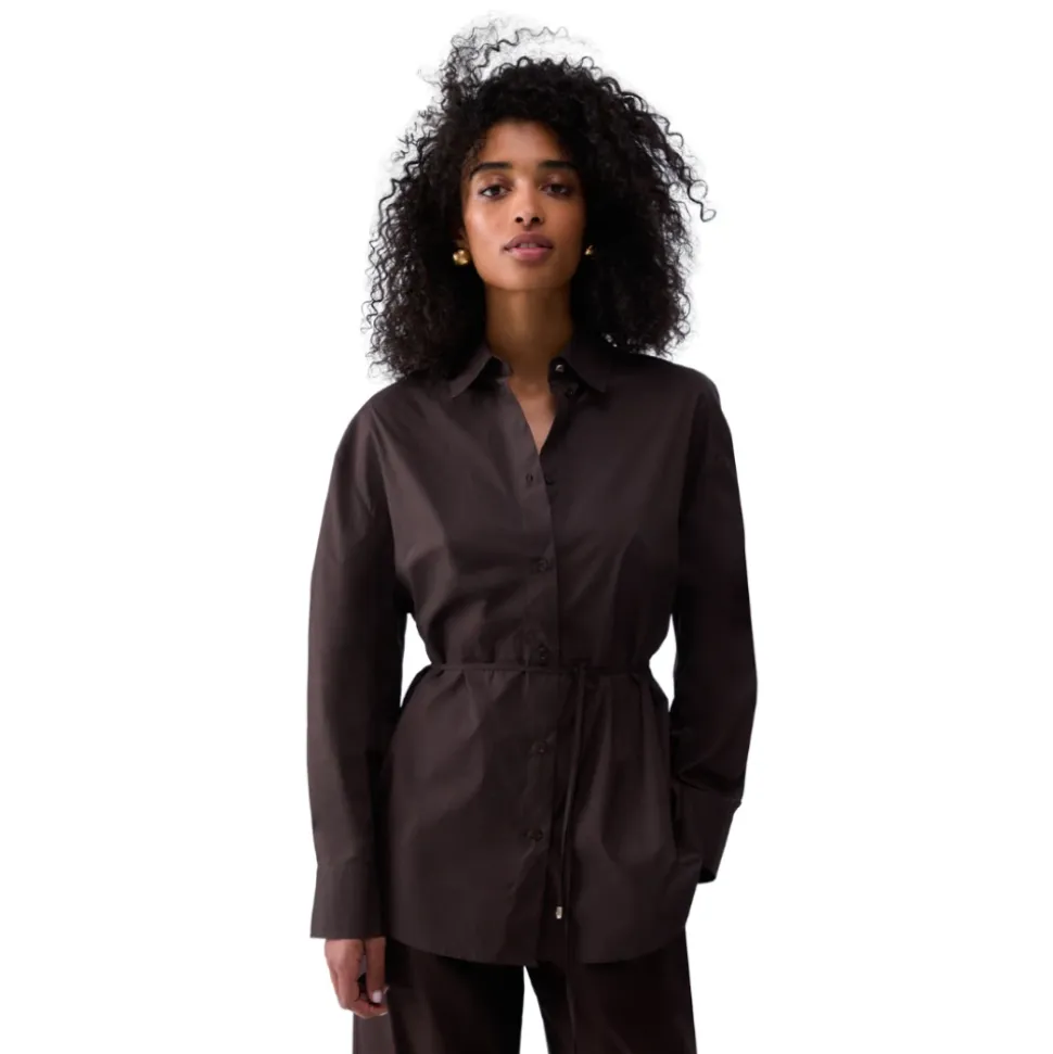 Camisa de Popelina de Algodón
