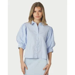 Camisa Etta Stripe Stone