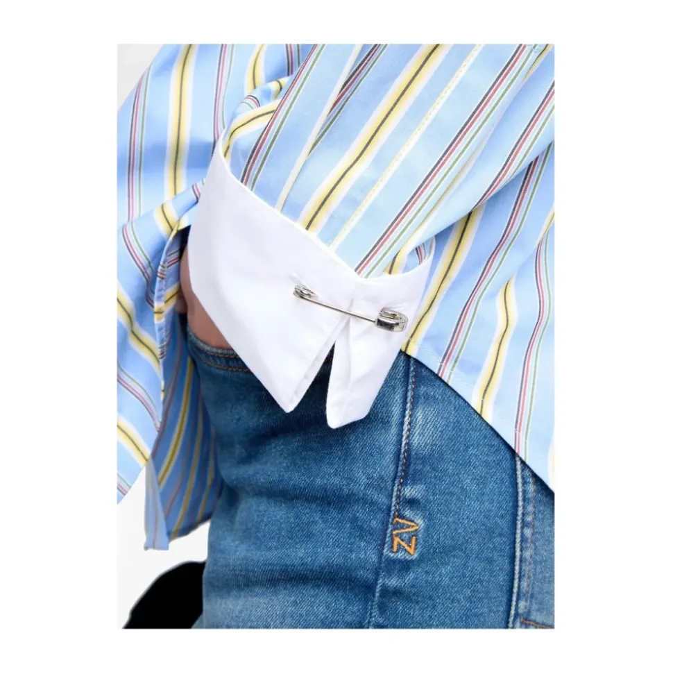 Camisa Oversize a Rayas