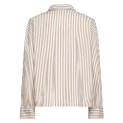 Camisa Rayas V Ribete