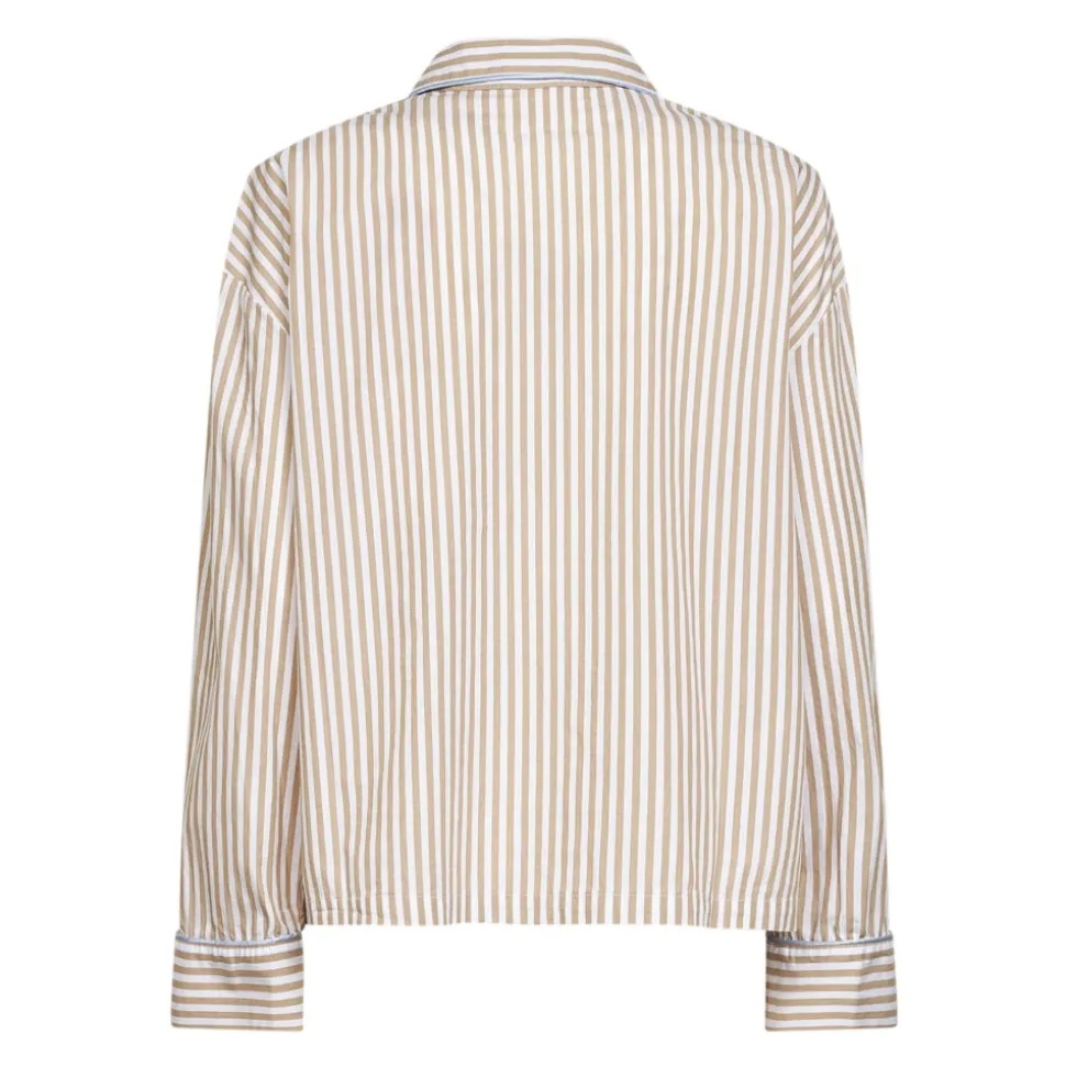 Camisa Rayas V Ribete