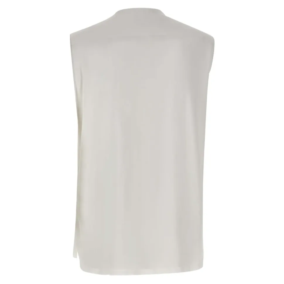 Camisa sin Mangas Oxford