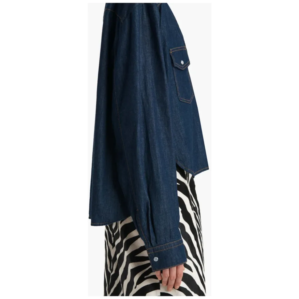 Camisa vaquera oversize