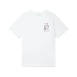 Camiseta Blanca de Algodón Orgánico de Manga Corta
