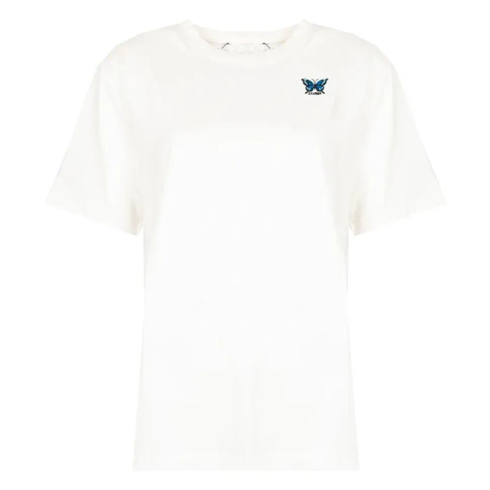 Camiseta Casual con Mariposa