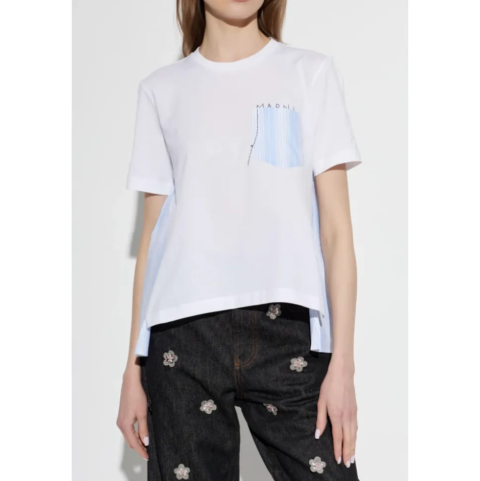 Camiseta Con Bolsillo