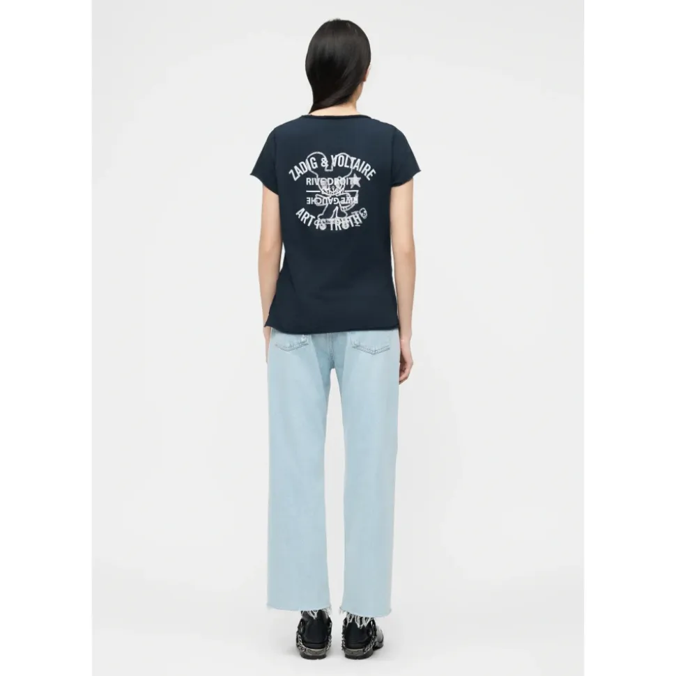 Camiseta con cuello en V Tunisien