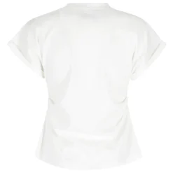 Camiseta con detalle de abertura
