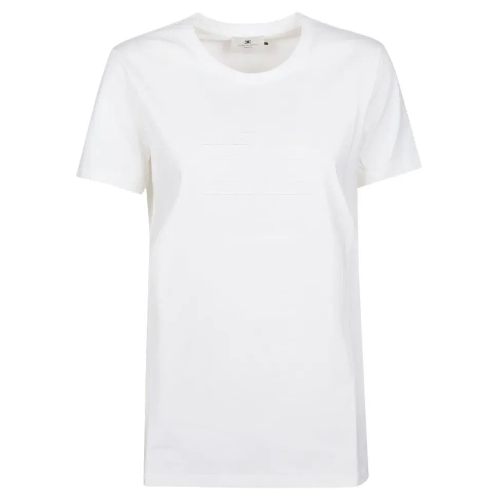 Camiseta con Logo Bordado