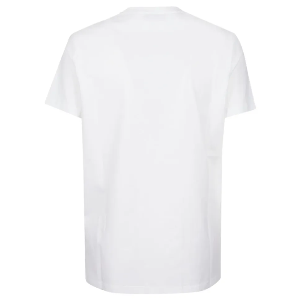 Camiseta con Logo Bordado