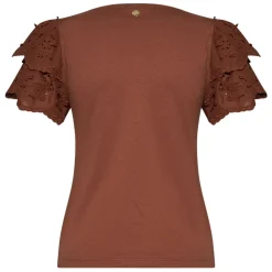 Camiseta con mangas decorativas