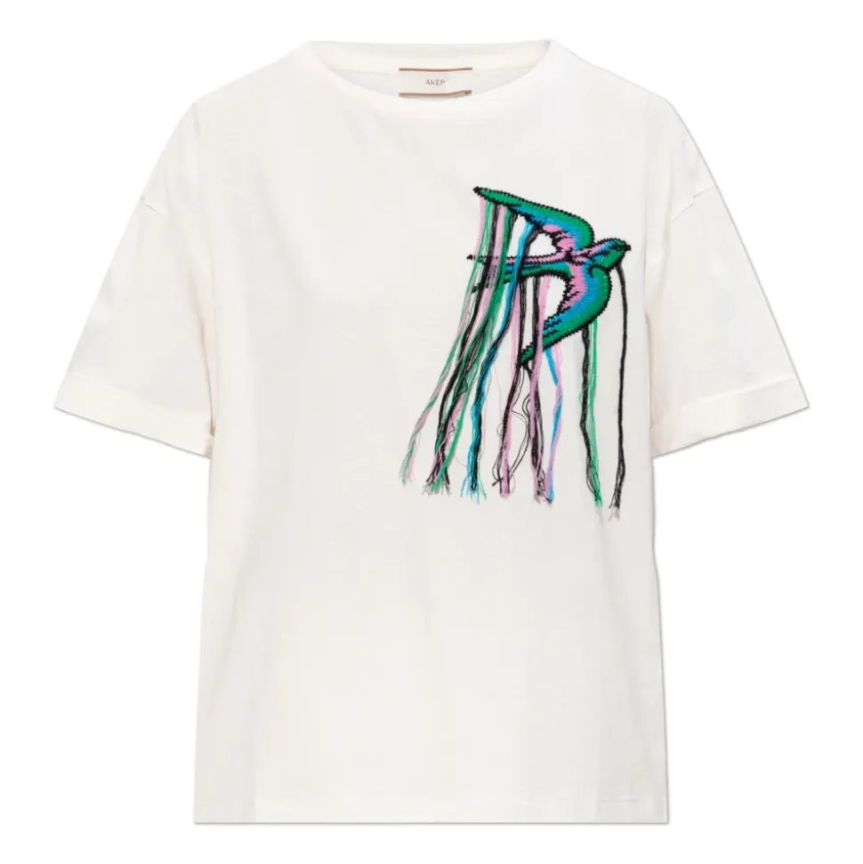Camiseta con parche