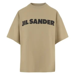 Camiseta de algodón con logo