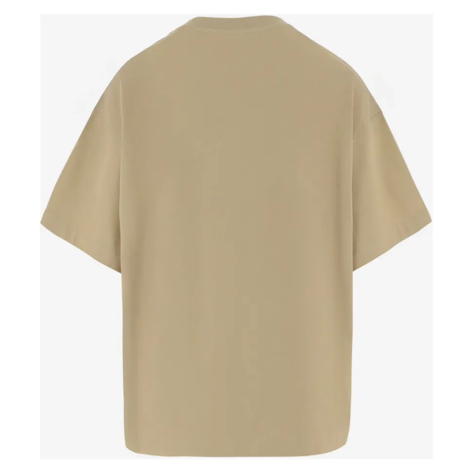 Camiseta de algodón con logo