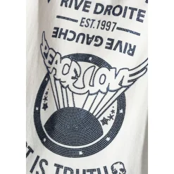 Camiseta de algodón con logo