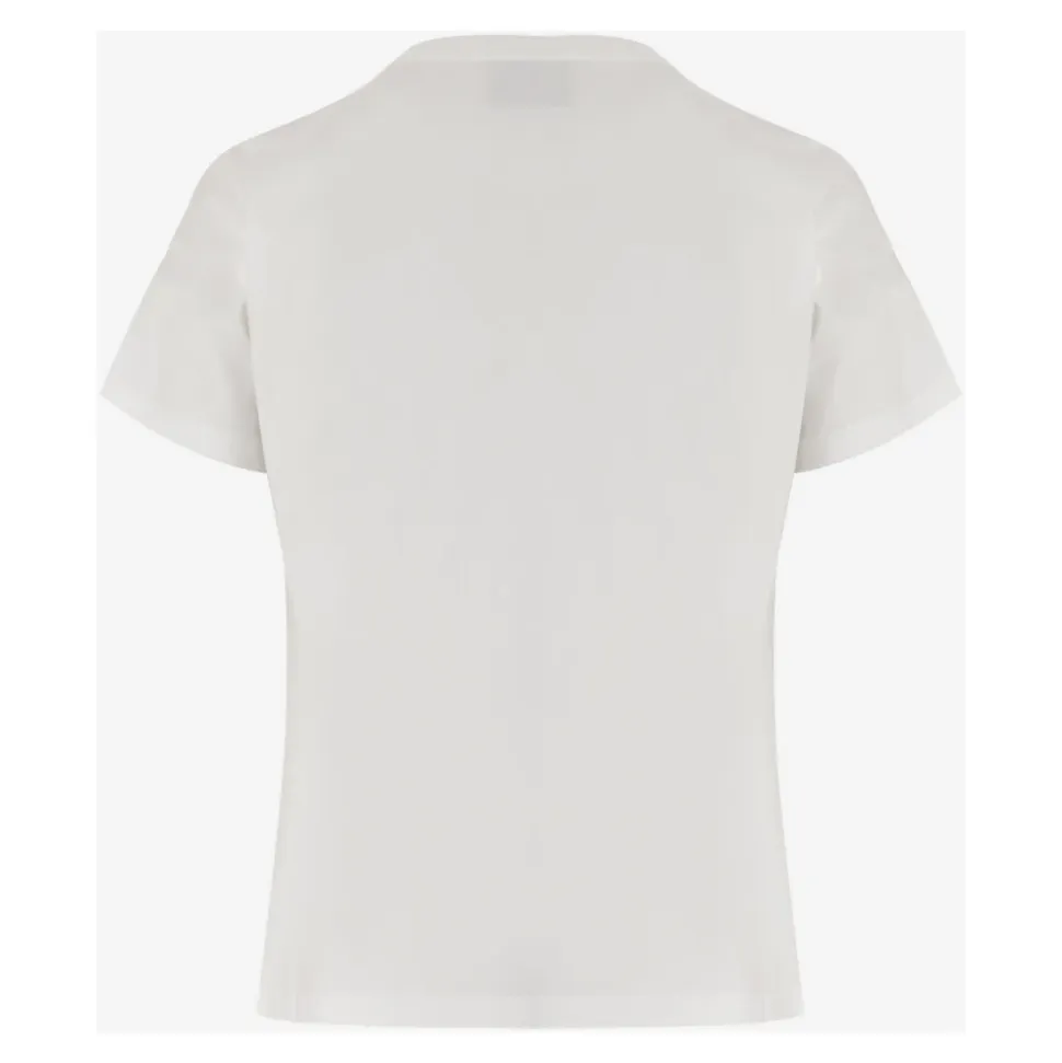 Camiseta de algodón con logo