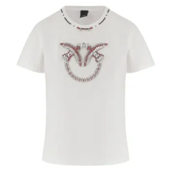 Camiseta de algodón con logo
