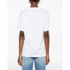 Camiseta de Algodón con Logo