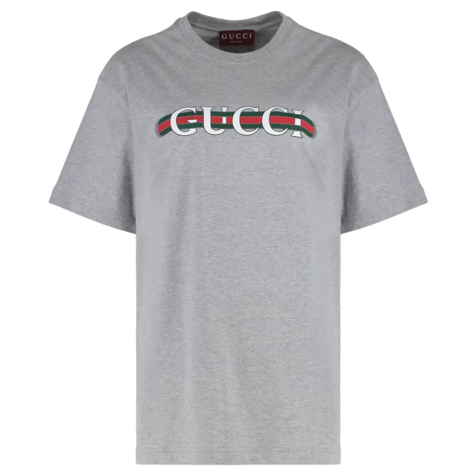 Camiseta de cuello redondo