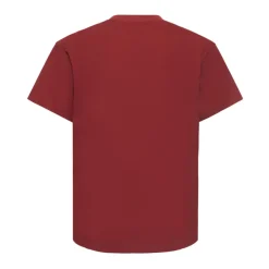 Camiseta de manga corta con estampado de bolso