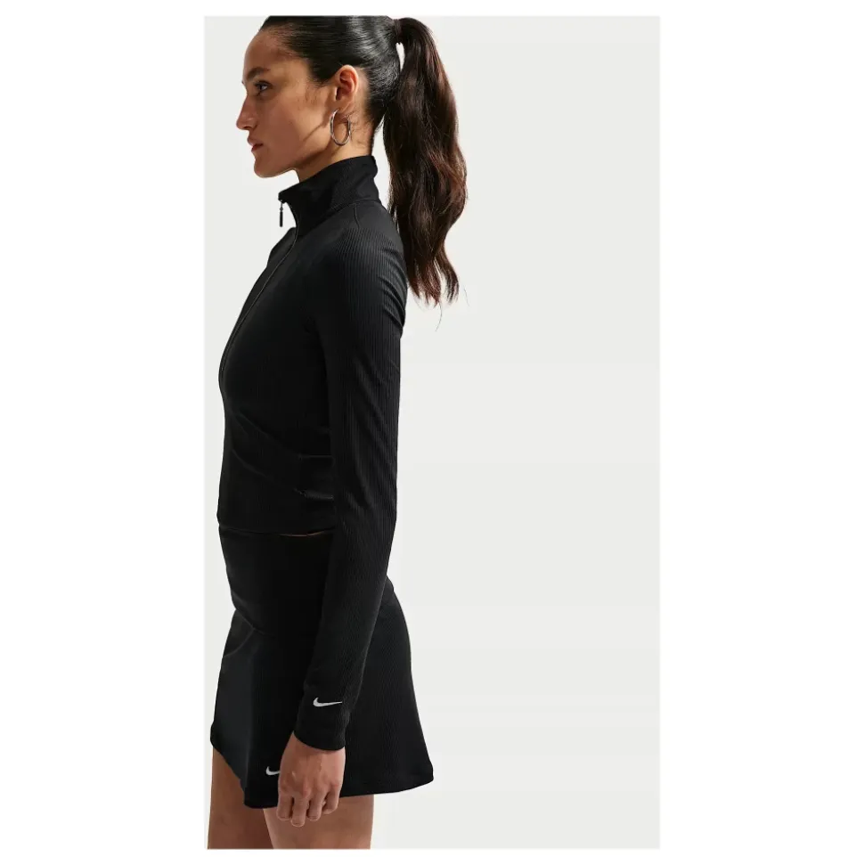 Camiseta de manga larga con cremallera de un cuarto Chill Knit Tight