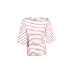 Camiseta de rayas de manga corta