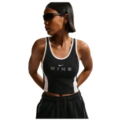 Camiseta de Tirantes Ajustada con Gráfico
