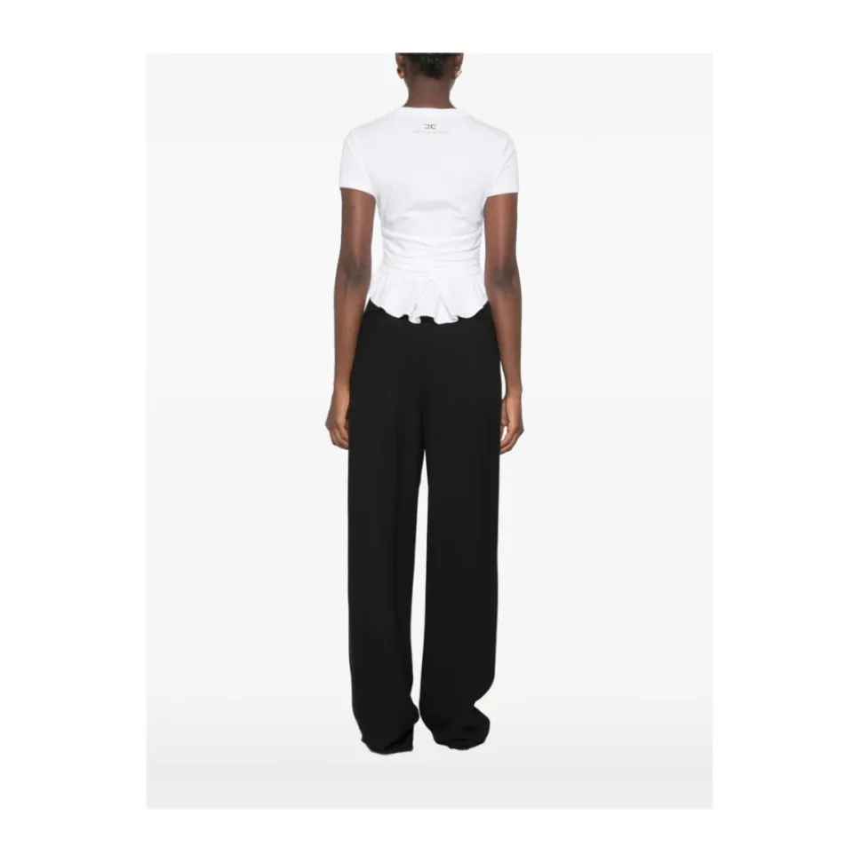 Camiseta Peplum de Jersey