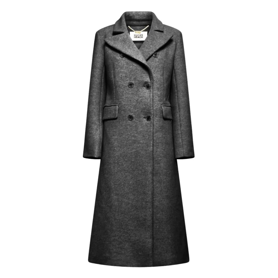 Cappotto doppiopetto lungo