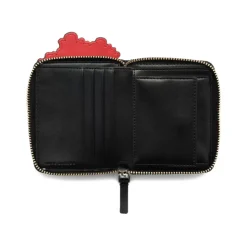 Cartera con parche de palomitas de maíz
