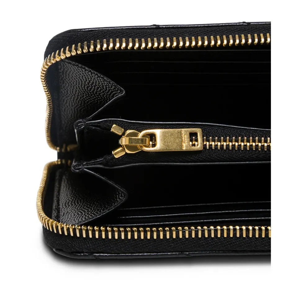 Cassandre Matelassé Zip Around Wallet