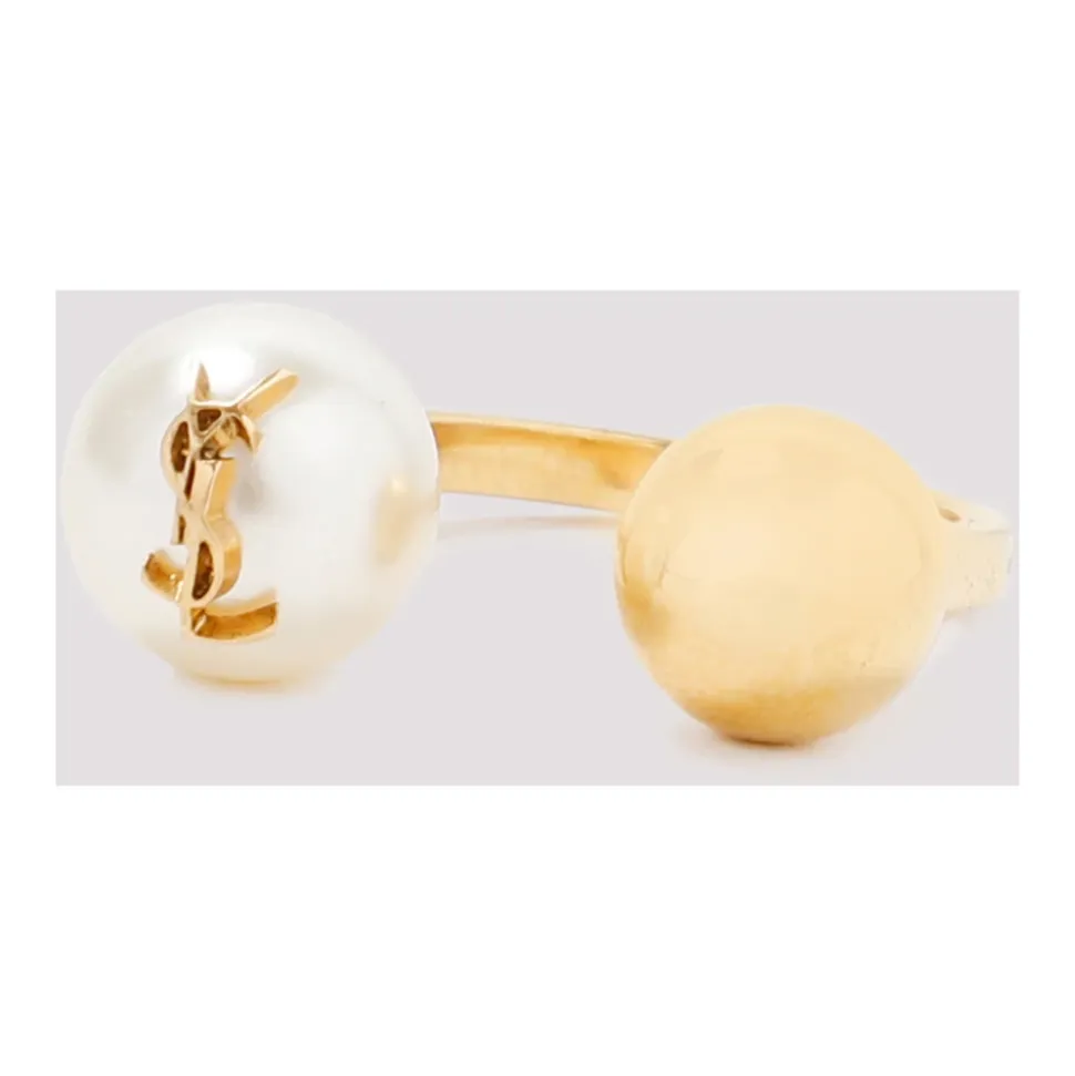 Cassandre Pearl and Ball Ring