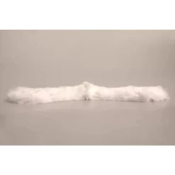 Chal de piel para hombros, cuello y bufanda