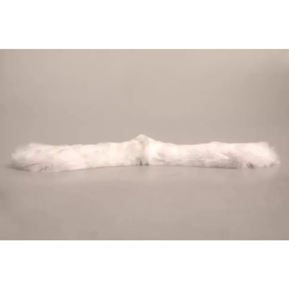 Chal de piel para hombros, cuello y bufanda