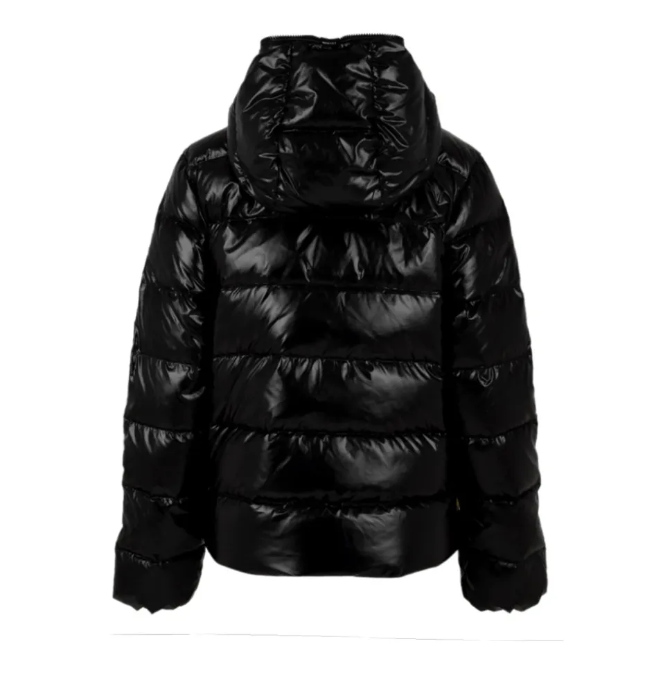Chaqueta acolchada con capucha y cremallera