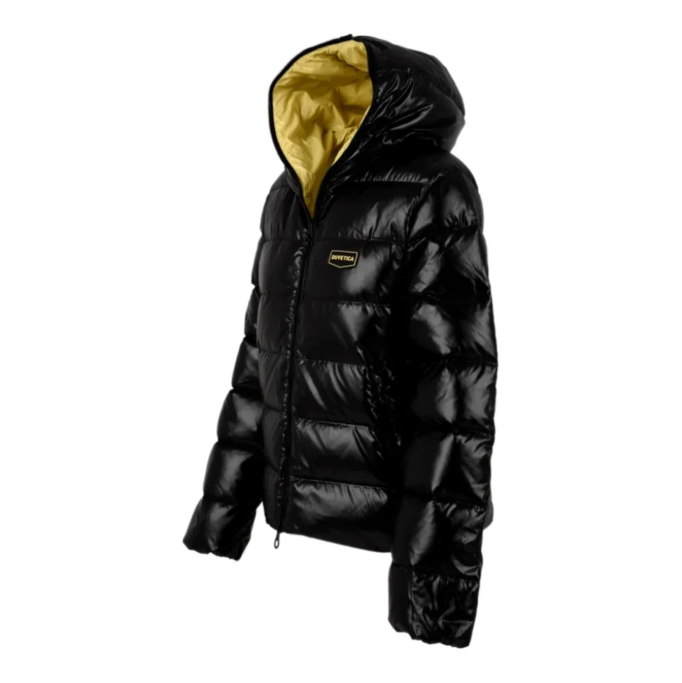 Chaqueta acolchada con capucha y cremallera