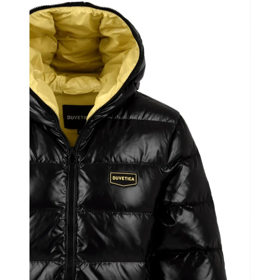 Chaqueta acolchada con capucha y cremallera