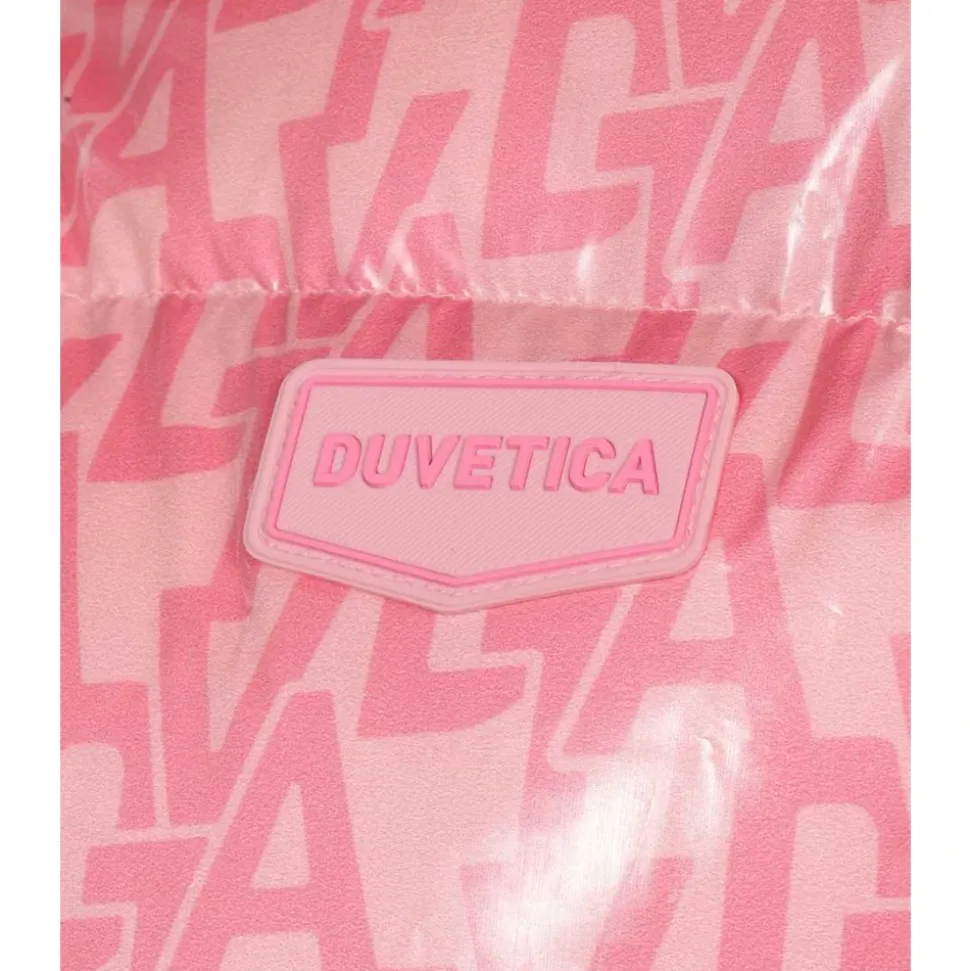 Chaqueta Acolchada con Estampado de Monograma