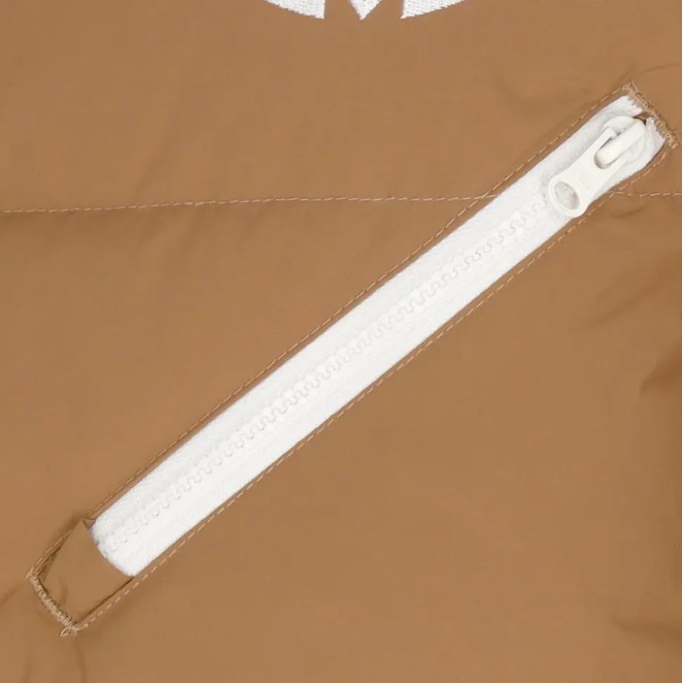 Chaqueta Acolchada de Plumón de Terciopelo