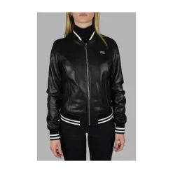 Chaqueta Bomber de Cuero