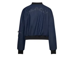 Chaqueta Corta con Cremallera Frontal