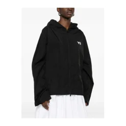 Chaqueta de chándal de nailon con tres rayas y corte holgado Wired
