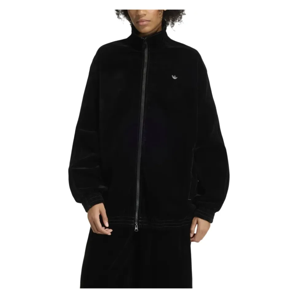 Chaqueta de chándal Firebird oversized de sarga cepillada