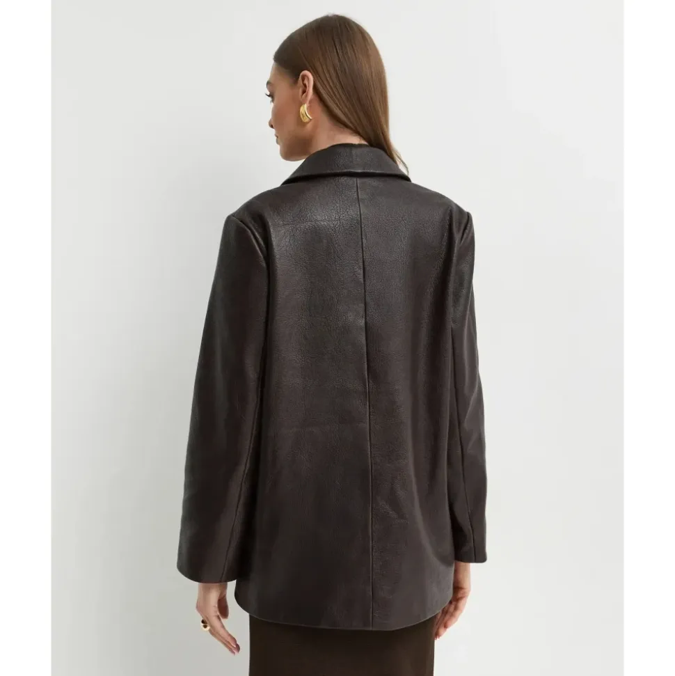 Chaqueta de cuero Opus