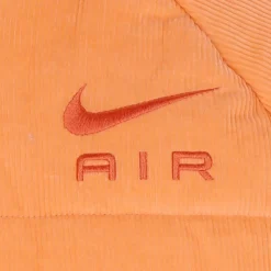 Chaqueta de pana naranja invierno