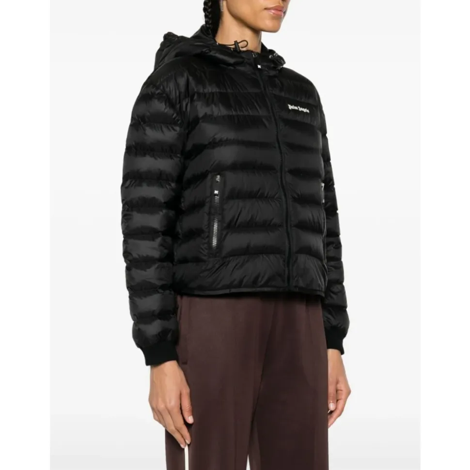 Chaqueta de plumón con capucha y cremallera completa
